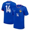 Goedkope Frankrijk Rabiot 14 Thuisshirt EK 2024